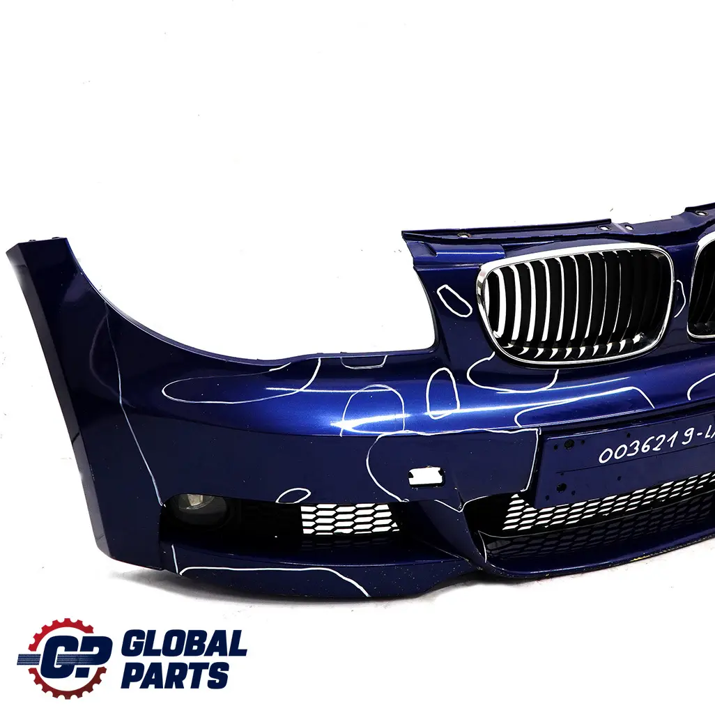 BMW 1 E82 E88 M Sport 1 Front Bumper Trim Panel PDC Le Mans Blau Metallic - 381