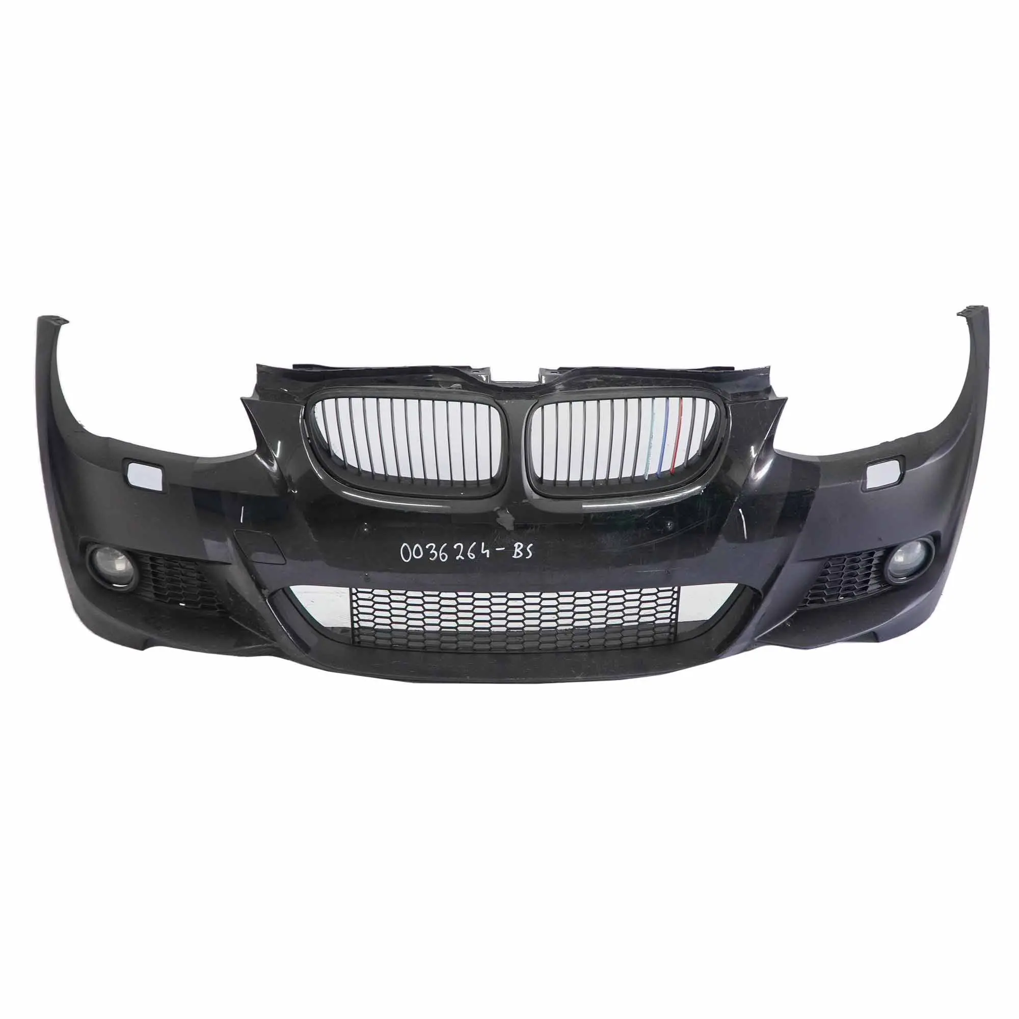 Front Bumper BMW E92 E93 M Sport Trim Panel Black Sapphire Metallic - 475