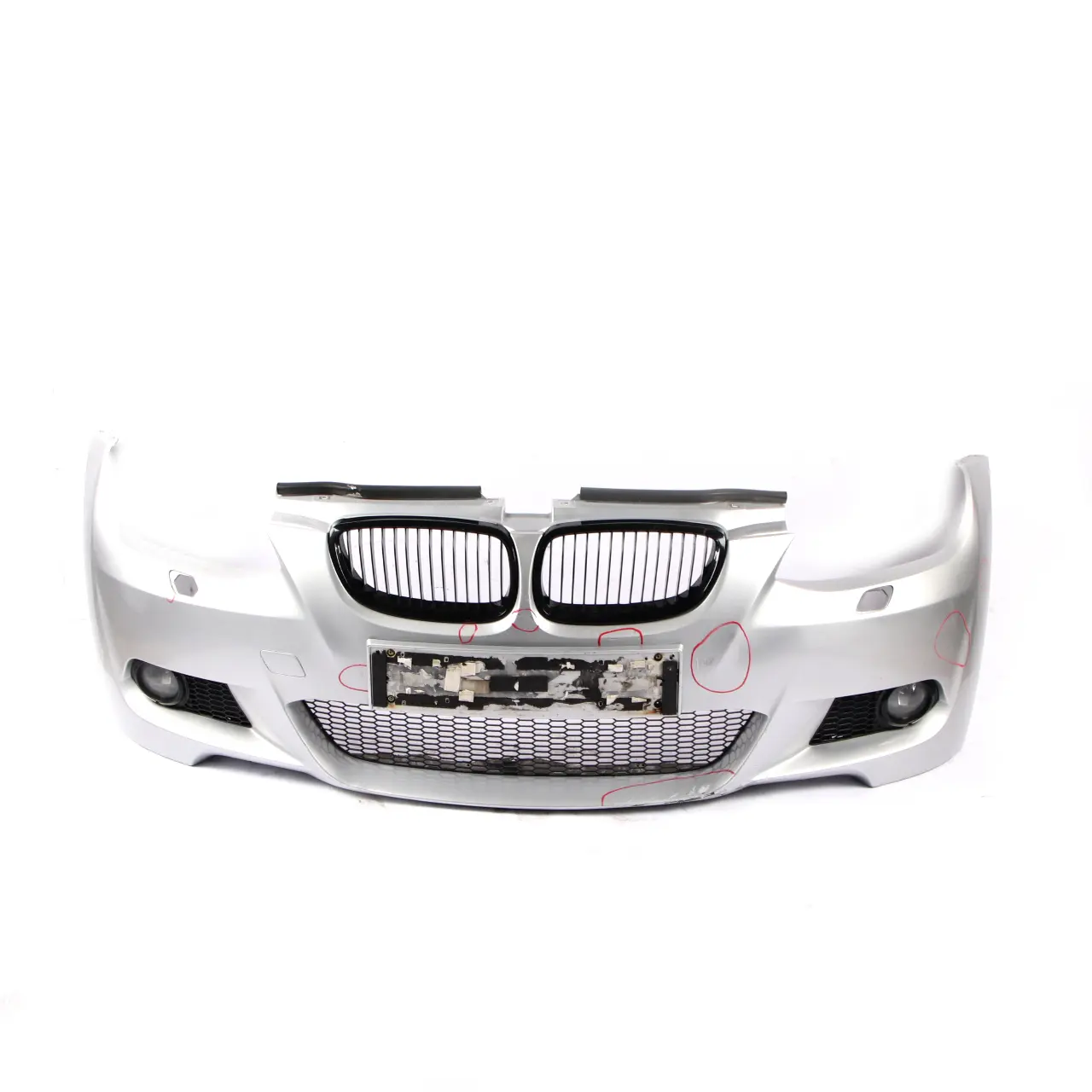 BMW E92 E93 Front Bumper M Sport Trim Panel Titansilber Titan Silver - 354