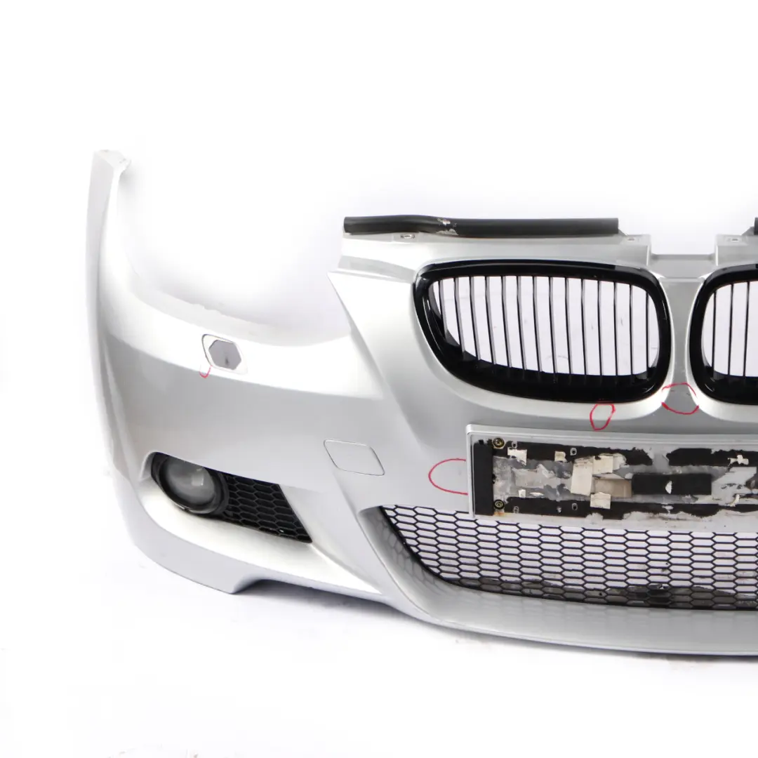 BMW E92 E93 Front Bumper M Sport Trim Panel Titansilber Titan Silver - 354