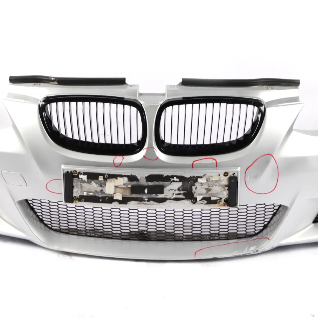 BMW E92 E93 Front Bumper M Sport Trim Panel Titansilber Titan Silver - 354