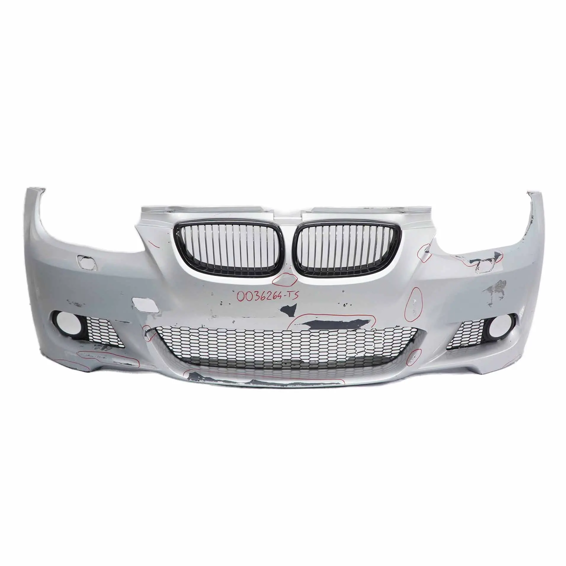 BMW E92 E93 M Sport Front Bumper Trim Panel Titansilber Titan Silver - 354