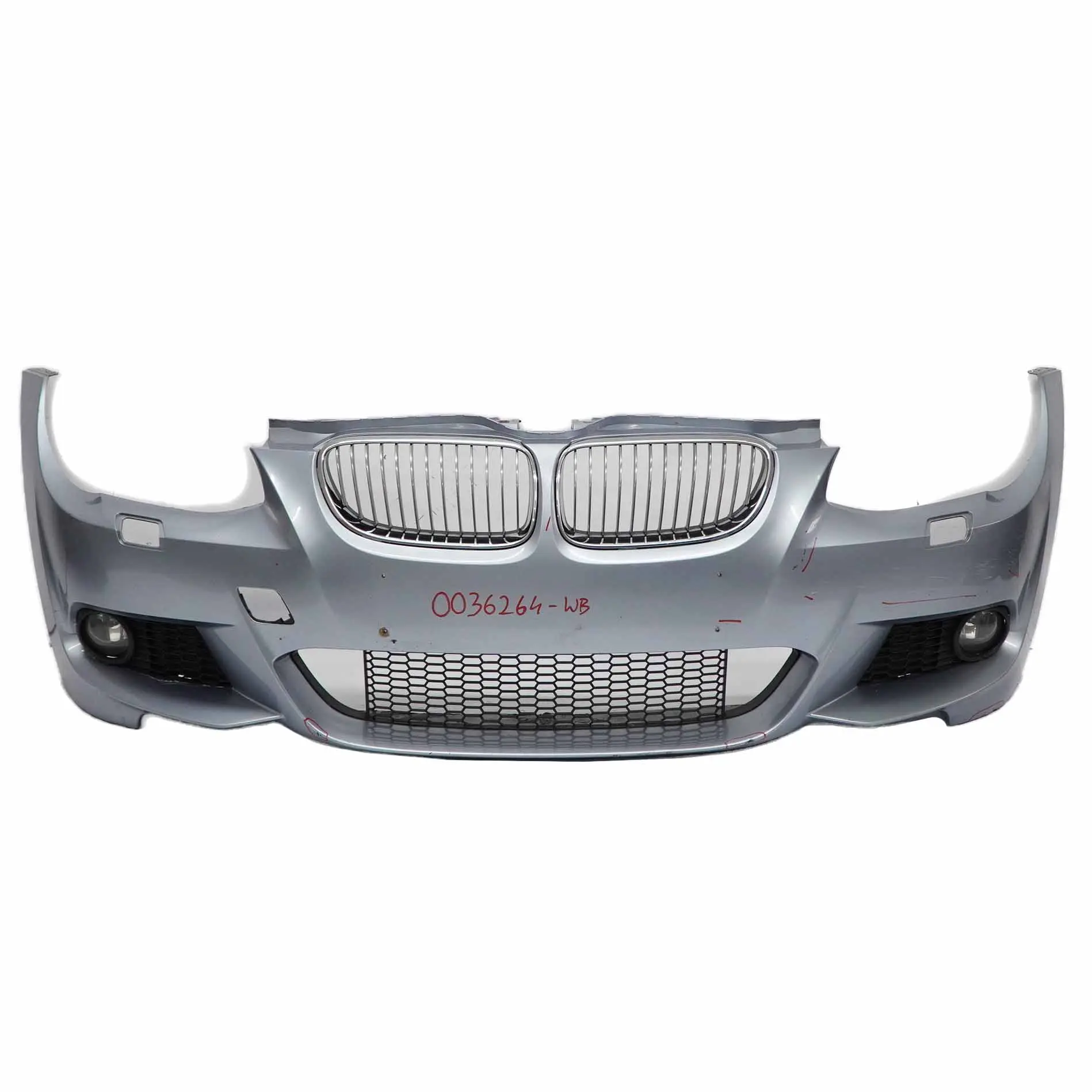 BMW E92 E93 M Sport Front Bumper Trim Panel Bluewater Blue - 896