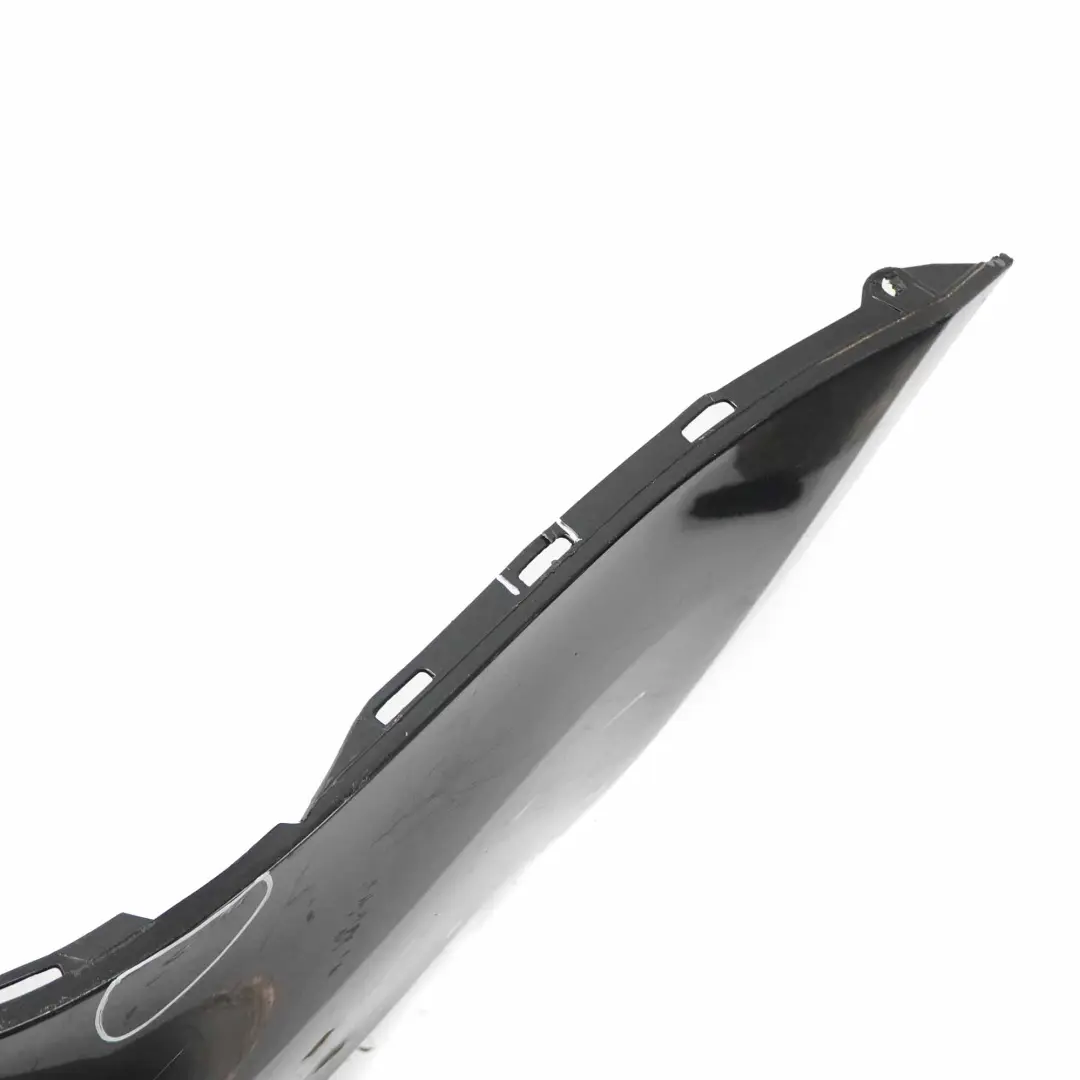 BMW 1 E82 E88 3 M Sport Rear Bumper Trim Panel Black Sapphire Metallic - 475