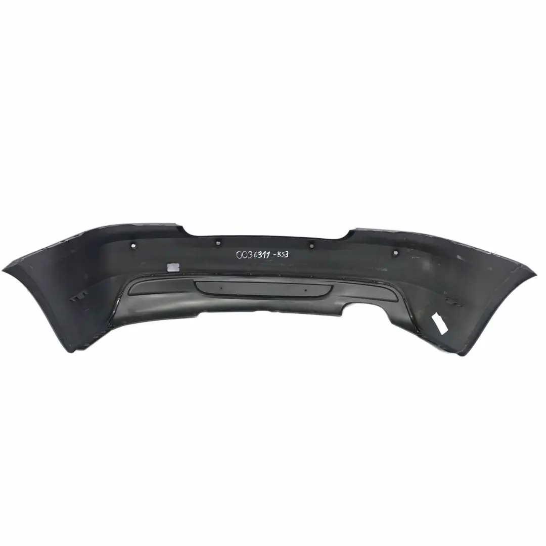 BMW 1 E82 E88 3 M Sport Rear Bumper Trim Panel Black Sapphire Metallic - 475