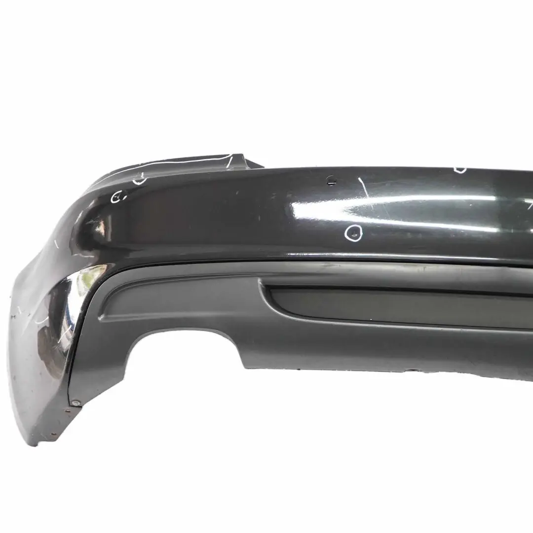 BMW 1 E82 E88 3 M Sport Rear Bumper Trim Panel Black Sapphire Metallic - 475