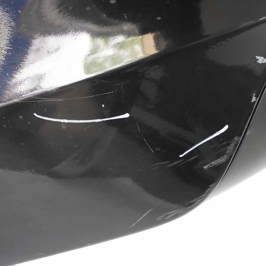 BMW 1 E82 E88 3 M Sport Rear Bumper Trim Panel Black Sapphire Metallic - 475