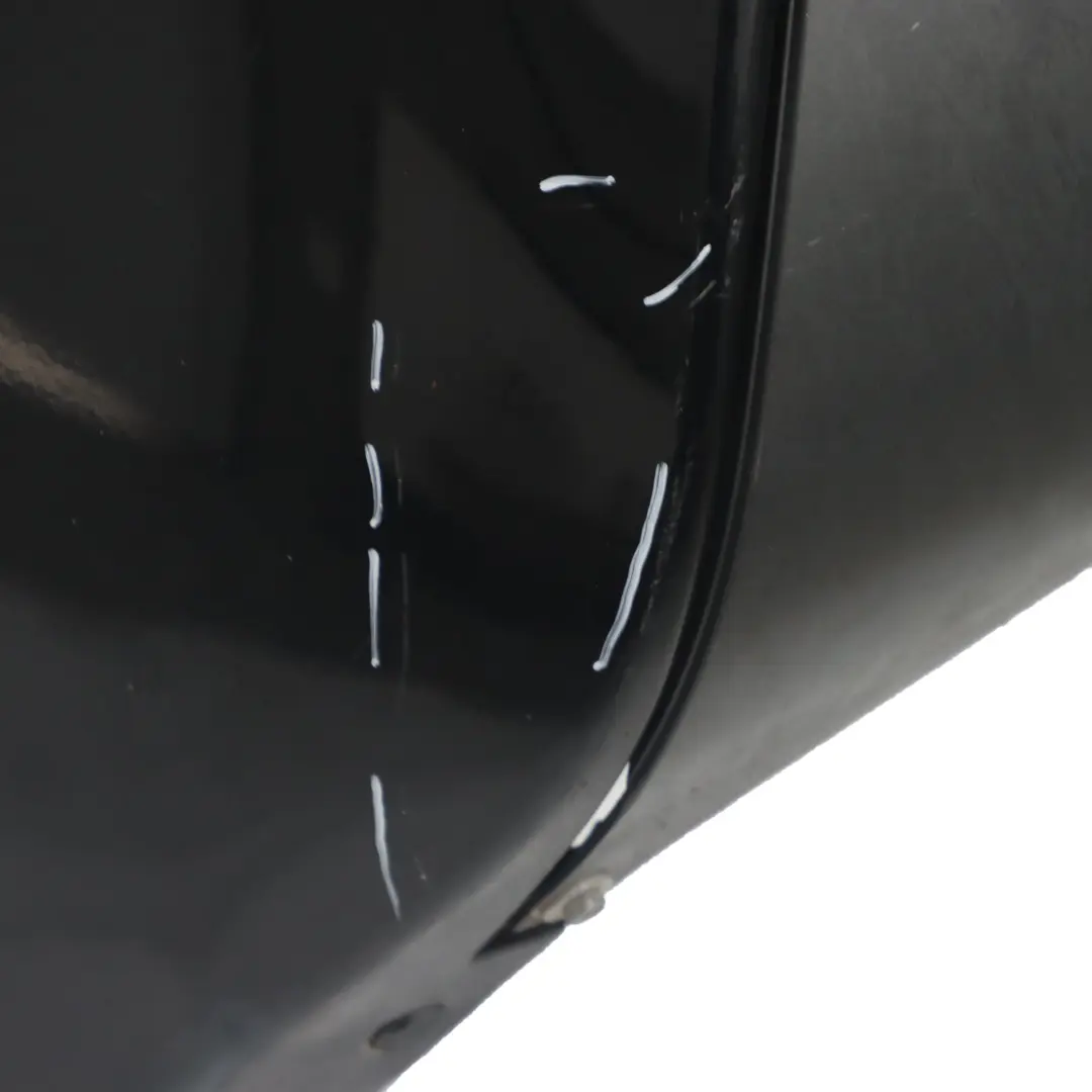 Rear Bumper BMW E82 E88 M Sport Trim Panel Black Sapphire Metallic - 475