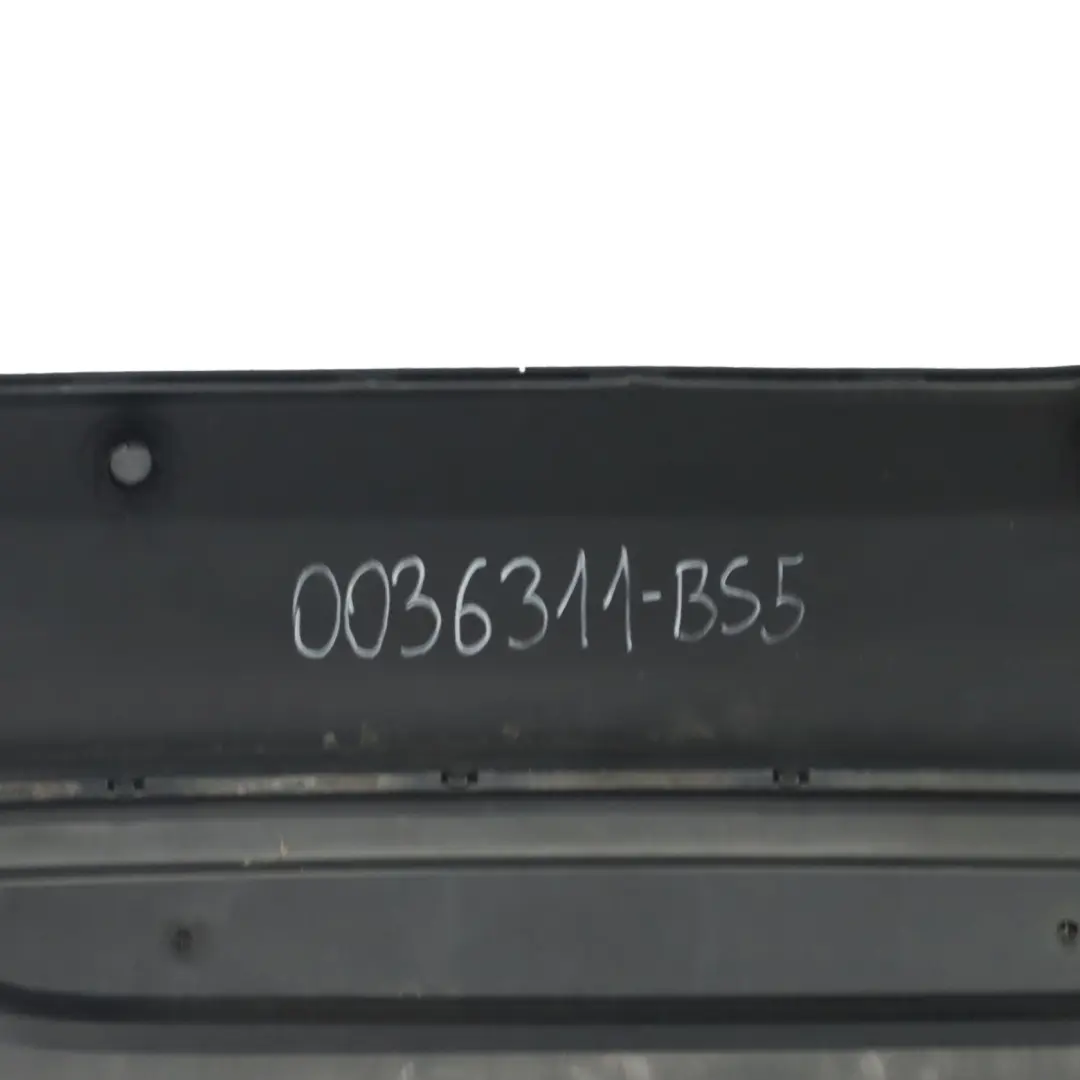 Rear Bumper BMW E82 E88 M Sport Trim Panel Black Sapphire Metallic - 475