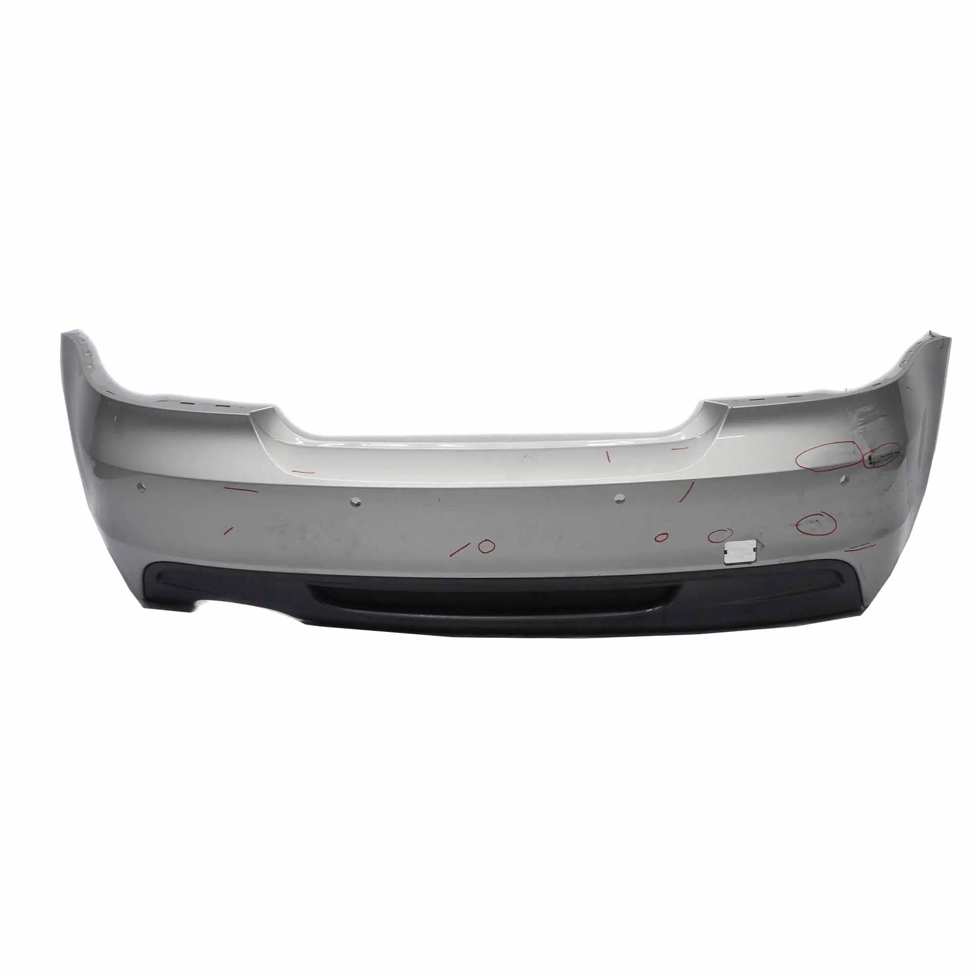 BMW E82 E88 Rear Bumper M Sport Trim Panel Titansilber Titan Silver - 354