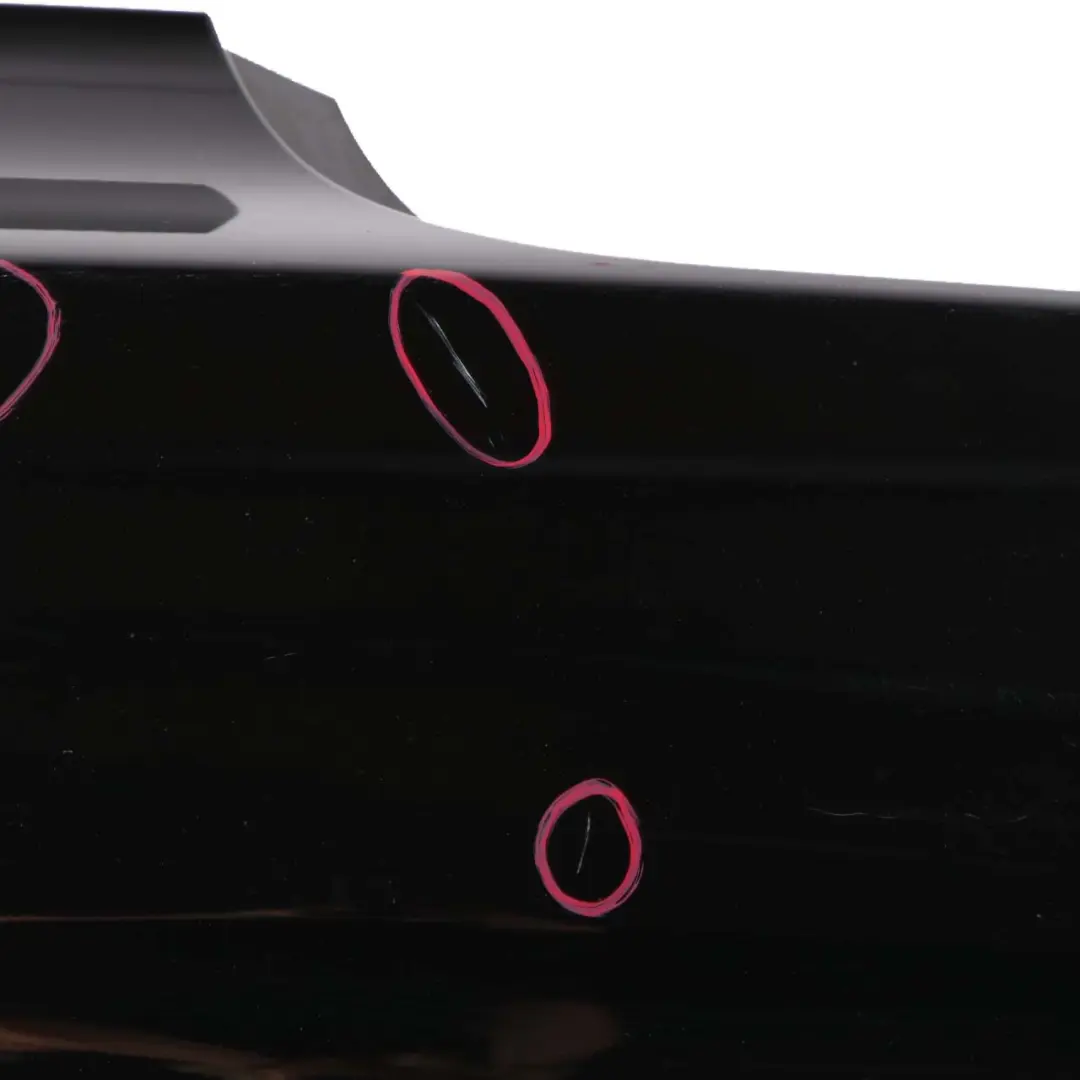 BMW E82 E88 Rear Bumper Trim Panel PDC Schwarz 2 Black - 668