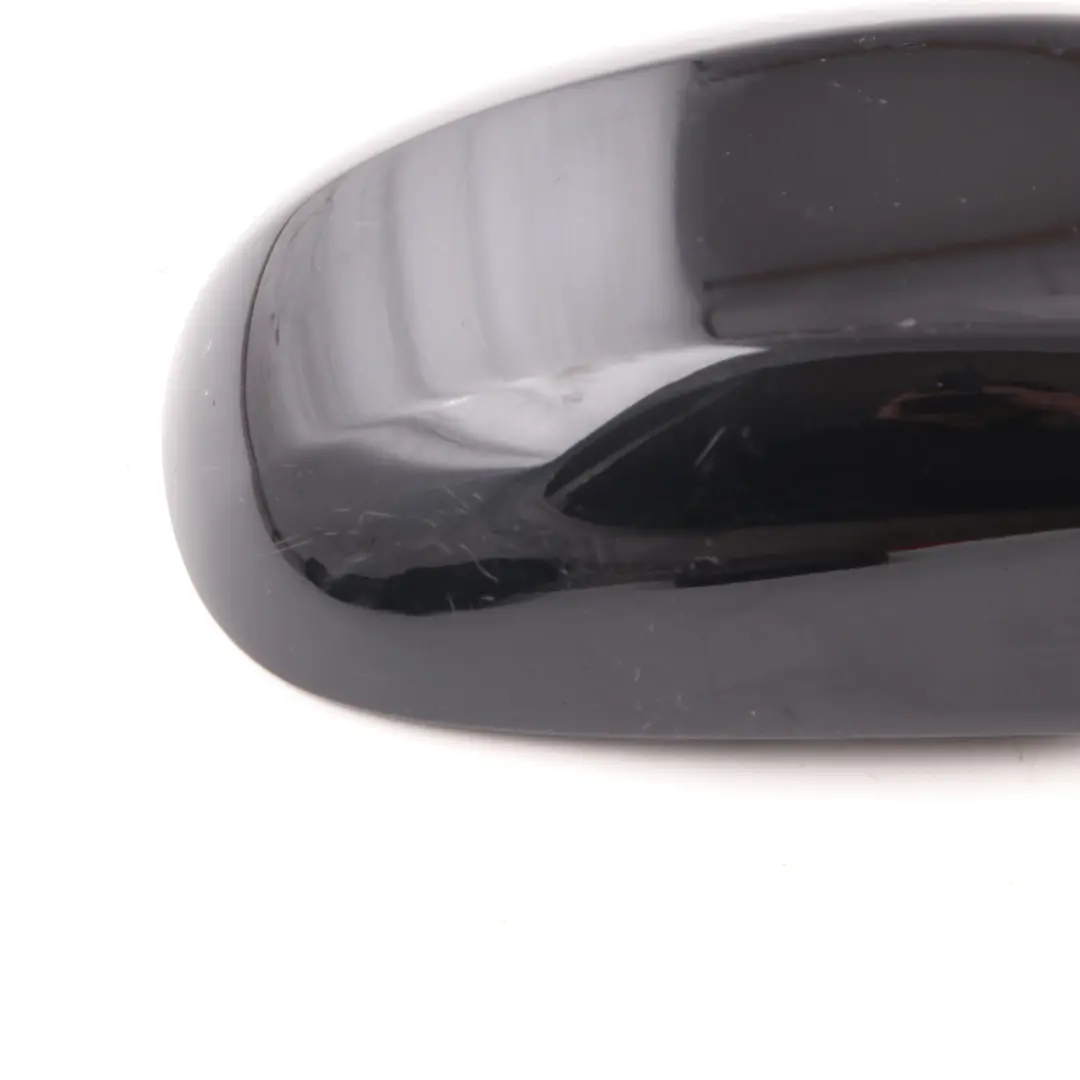 Wing Mirror Cover BMW E90 E91 LCI Right Cap O/S Casing Schwarz Black 0036828