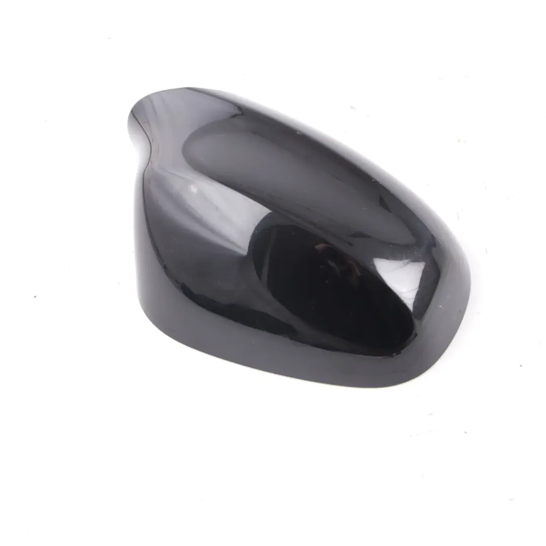 Wing Mirror Cover BMW E90 E91 LCI Right Cap O/S Casing Schwarz Black 0036828