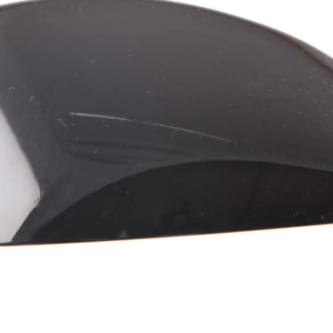 Wing Mirror Cover BMW E90 E91 LCI Right Cap O/S Casing Schwarz Black 0036828