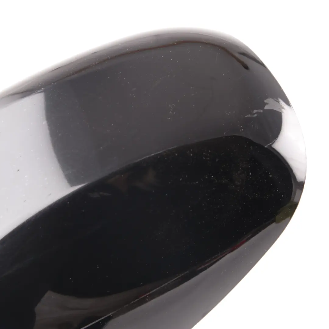 Wing Mirror Cover BMW E90 E91 LCI Right Cap O/S Casing Schwarz Black 0036828