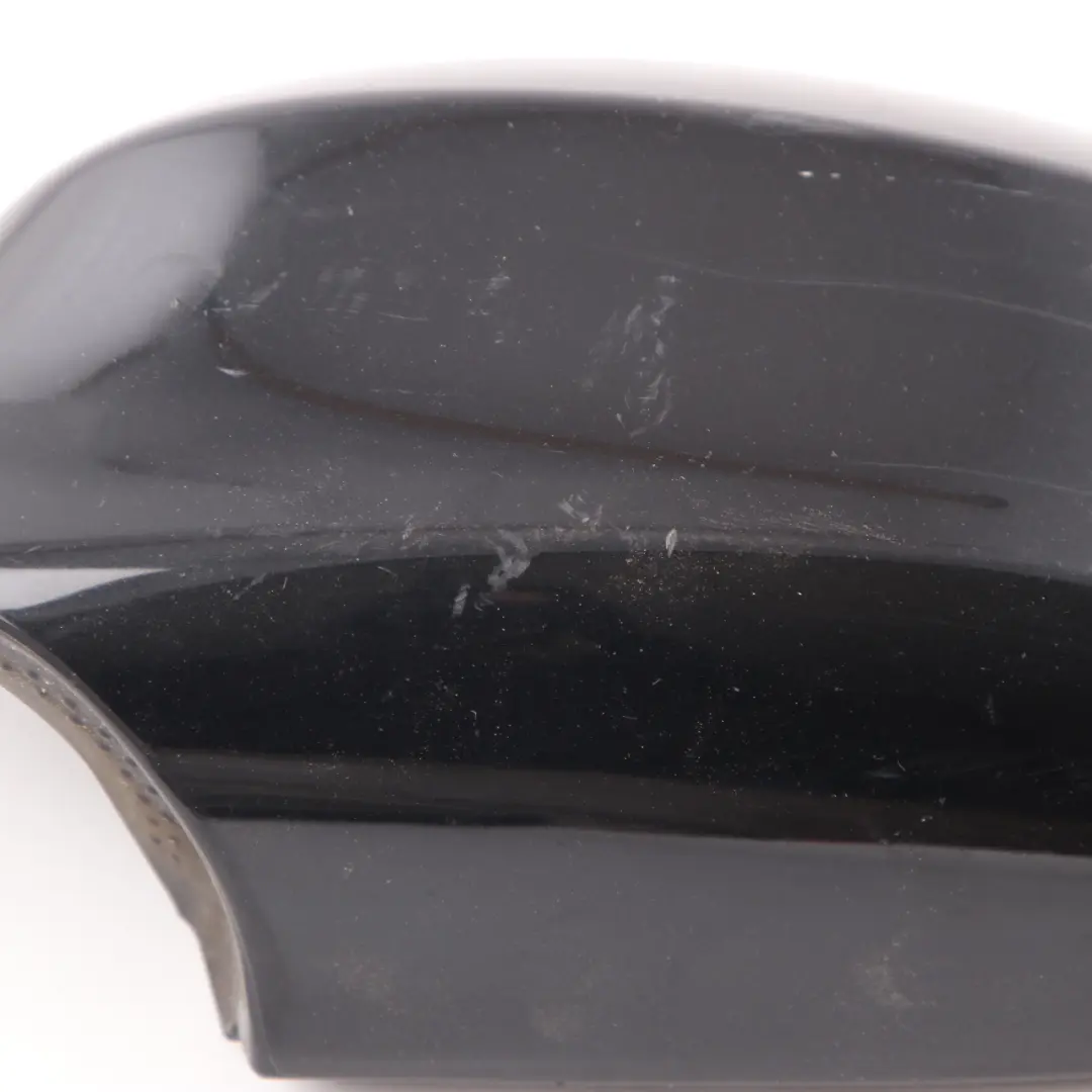 Wing Mirror Cover BMW E90 E91 LCI Cap Casing Left N/S Black Sapphire 475