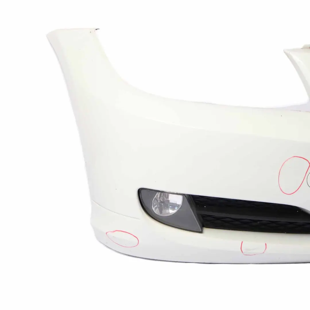 BMW E90 LCI Front Bumper Trim Panel Complete Alpinweiss 3 White - 300