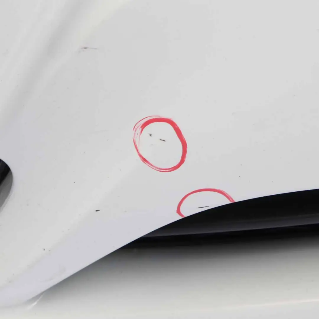 BMW E90 LCI Front Bumper Trim Panel Complete Alpinweiss 3 White - 300