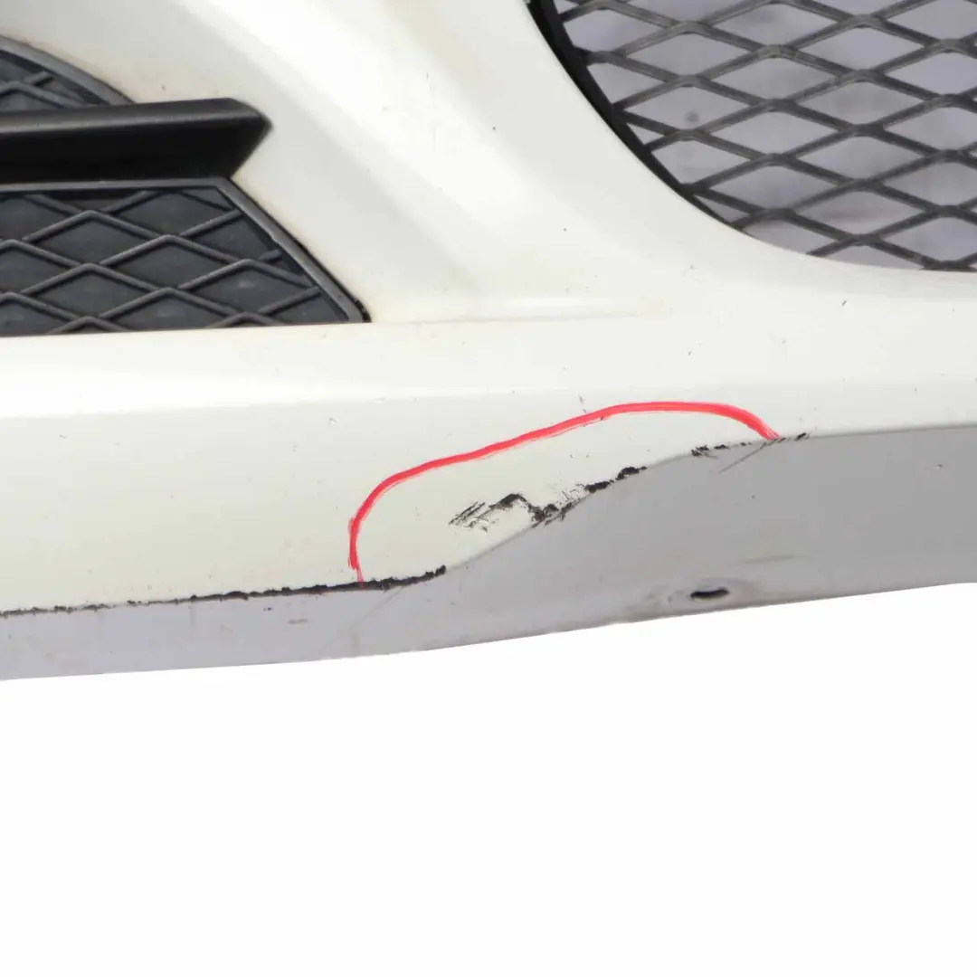 BMW E90 LCI Front Bumper Trim Panel Complete Alpinweiss 3 White - 300