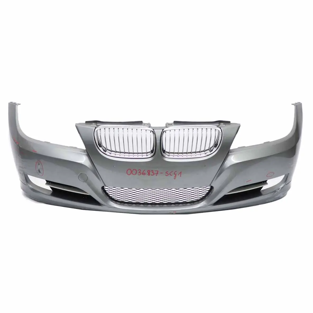 BMW E90 E91 LCI Front Bumper Trim Panel Complete Spacegrau Grey - A52