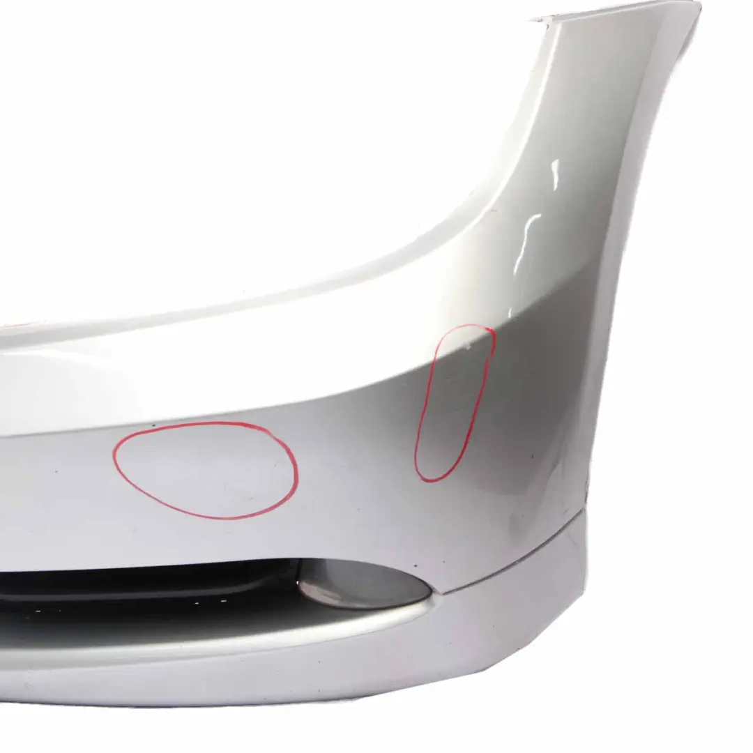 Front Bumper BMW E90 E91 LCI Trim Panel Complete Titansilber Silver - 354