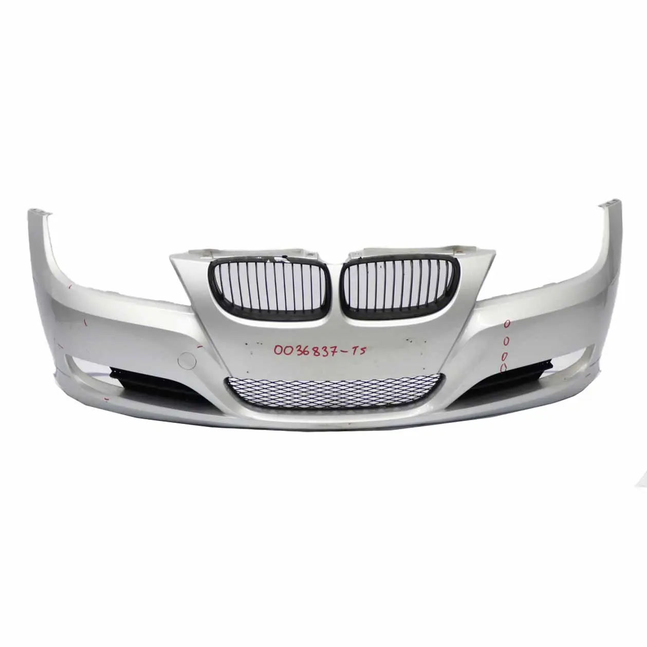 Front Bumper BMW E90 E91 LCI Trim Panel Complete Titansilber Silver - 354