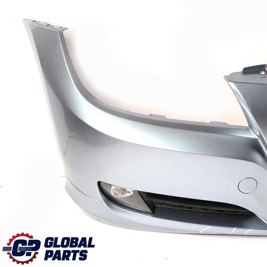 BMW 3 E90 E91 LCI 1 Front Bumper Trim Panel Complete Bluewater Metallic - 896