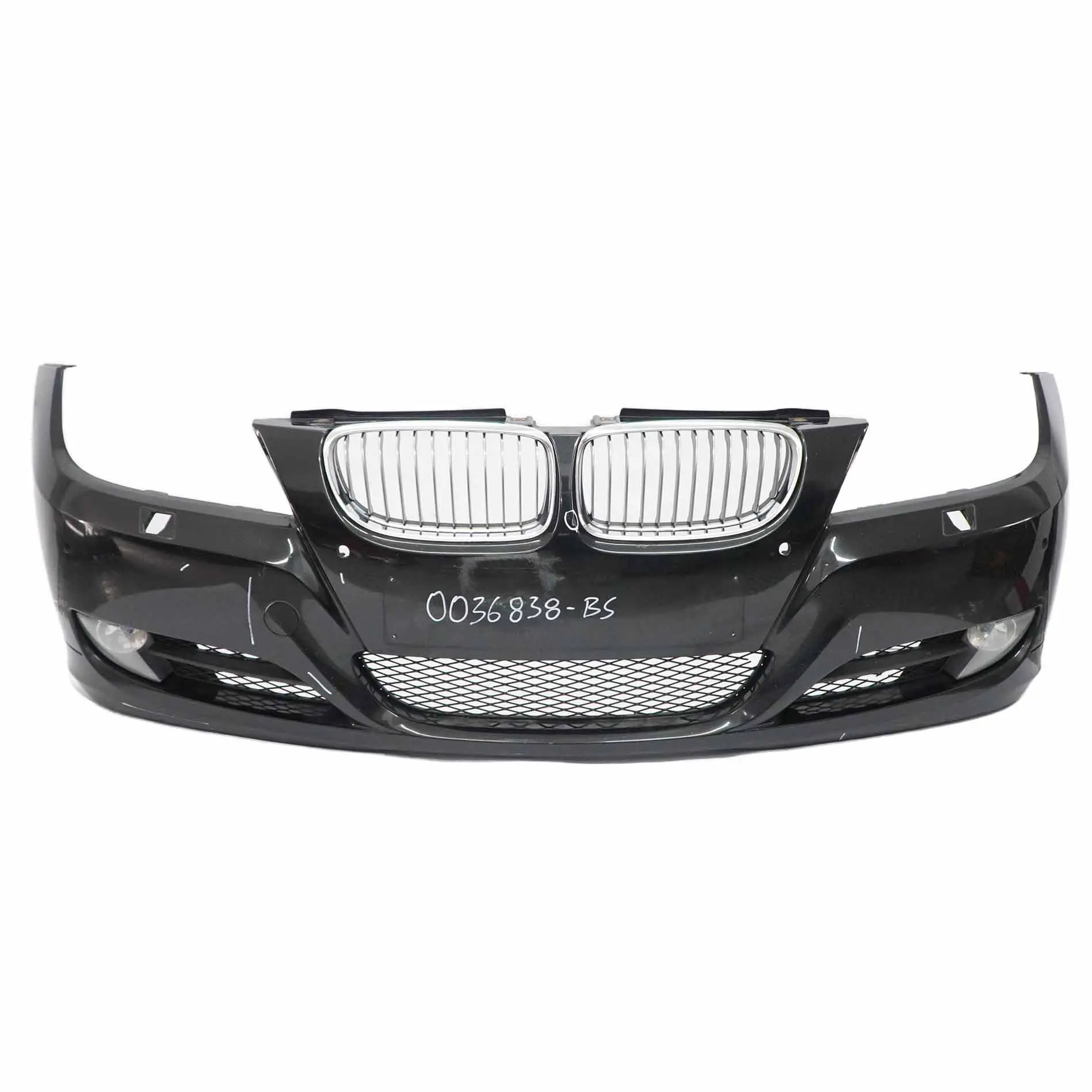 BMW E90 E91 LCI Front Bumper Trim Panel Complete Black Sapphire - 475