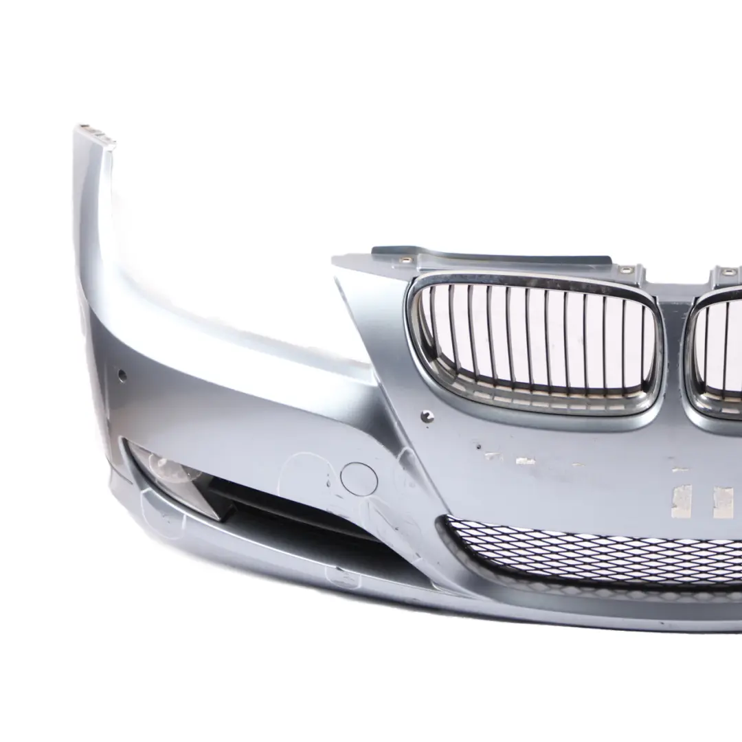 Front Bumper BMW E90 E91 LCI Trim Panel Bluewater Blue Water Metallic - 896