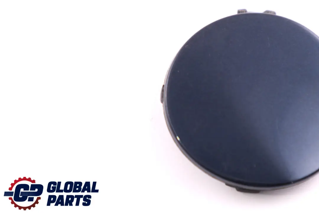 BMW 3 Series E90 LCI Flap Towing Front Bumper Tiefseeblau Deep Sea Blue 7143746