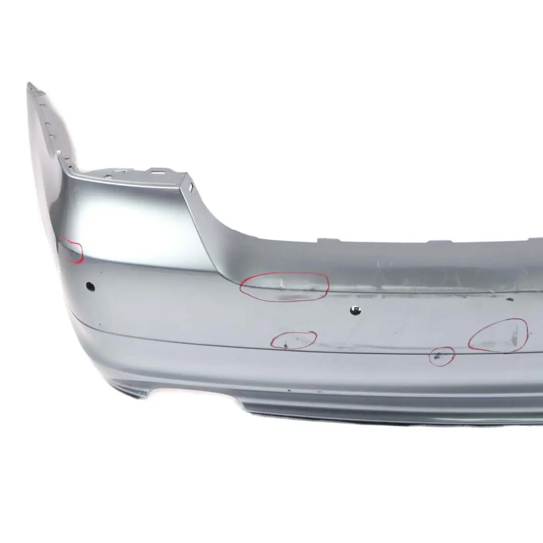 BMW 3 E90 LCI Lift Rear Bumper Trim Panel Bluewater Blue Water Metallic - 896