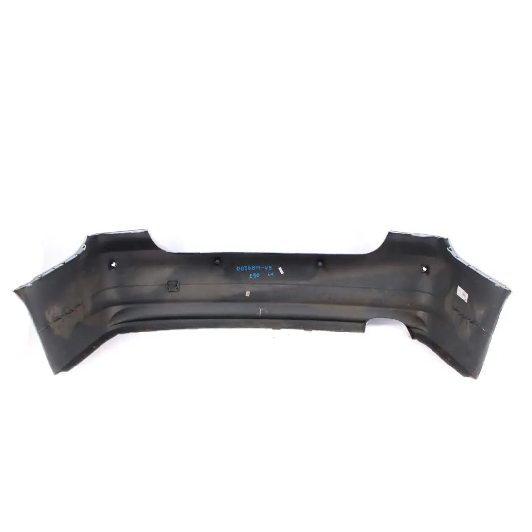 BMW 3 E90 LCI Lift Rear Bumper Trim Panel Bluewater Blue Water Metallic - 896