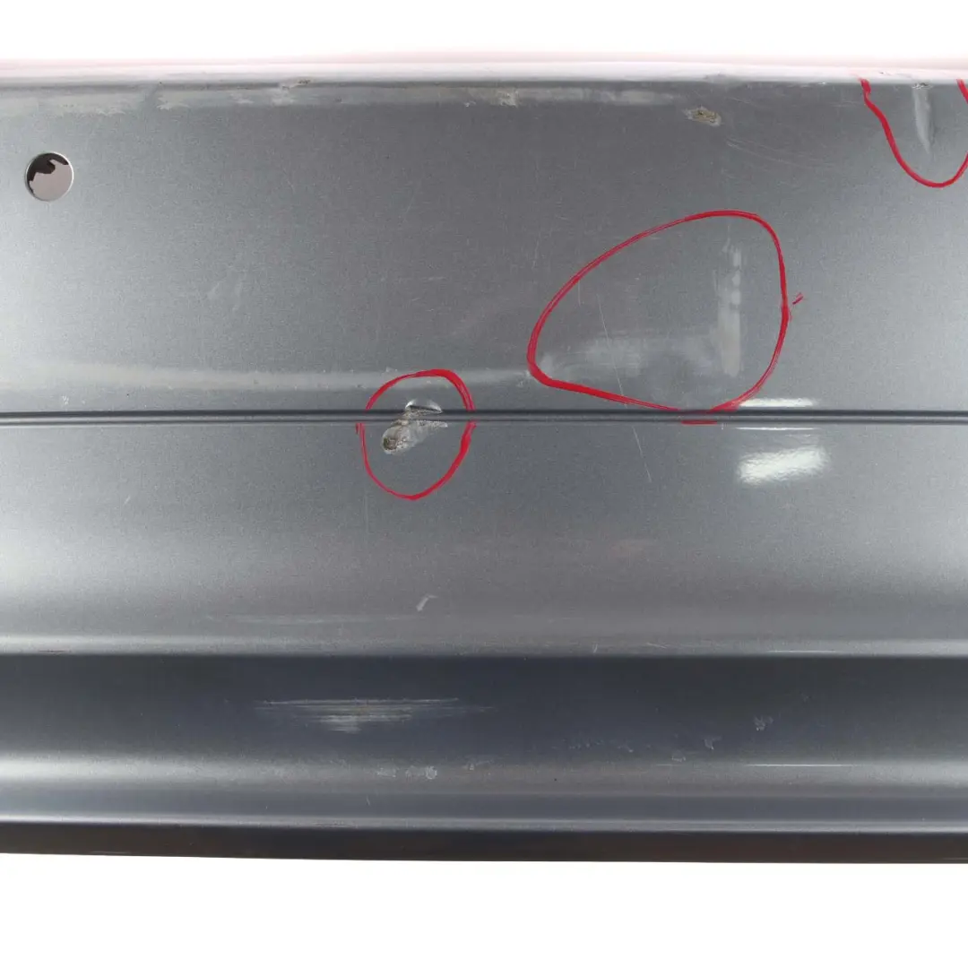 BMW 3 E90 LCI Lift Rear Bumper Trim Panel Bluewater Blue Water Metallic - 896