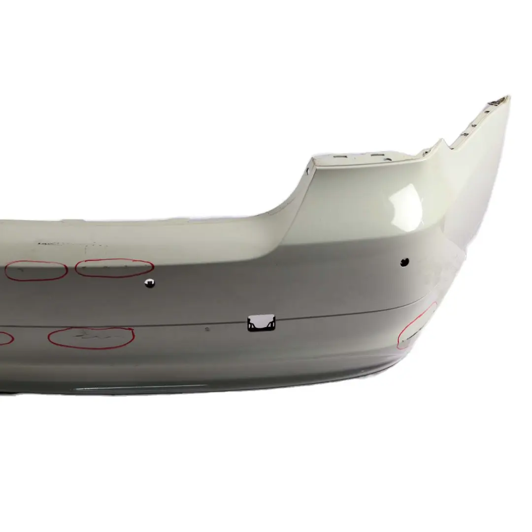 BMW E90 LCI Bumper Rear Trim Panel PDC Alpinweiss 3 White - 300