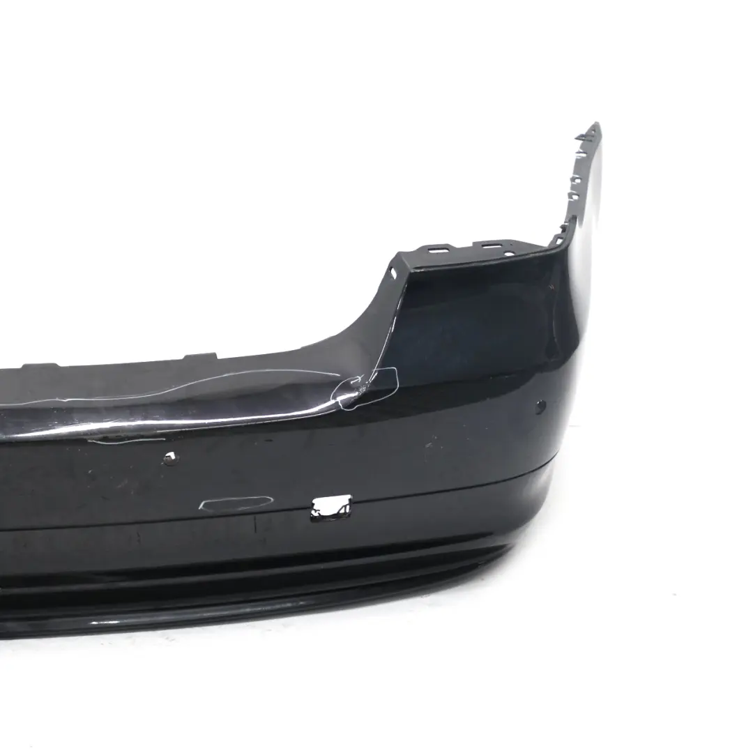 Bumper Rear BMW E90 LCI Lift Trim Panel PDC Black Sapphire Metallic - 475