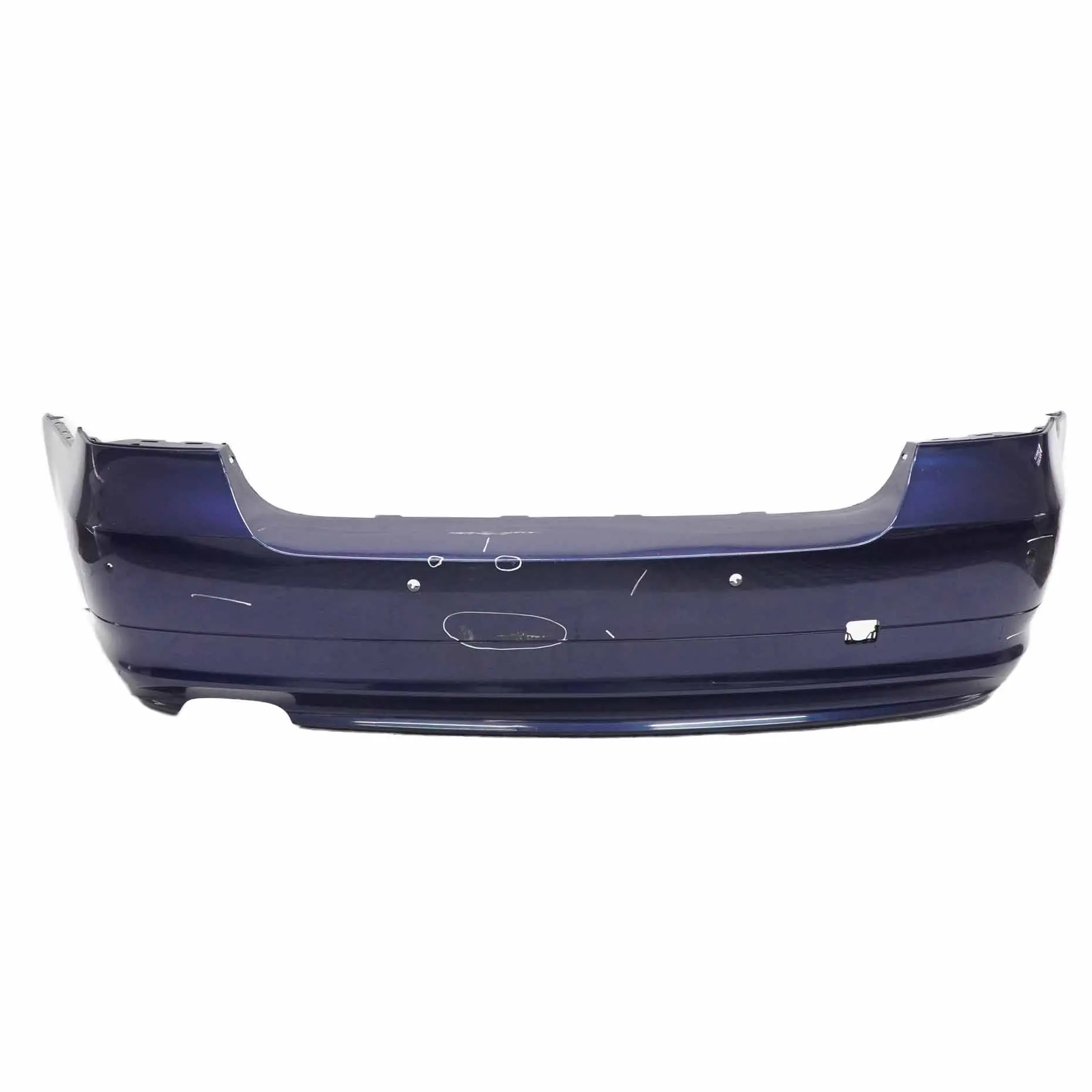 BMW E90 LCI Lift Rear Bumper Trim Panel PDC Tiefseeblau Deep Sea Blue - 875