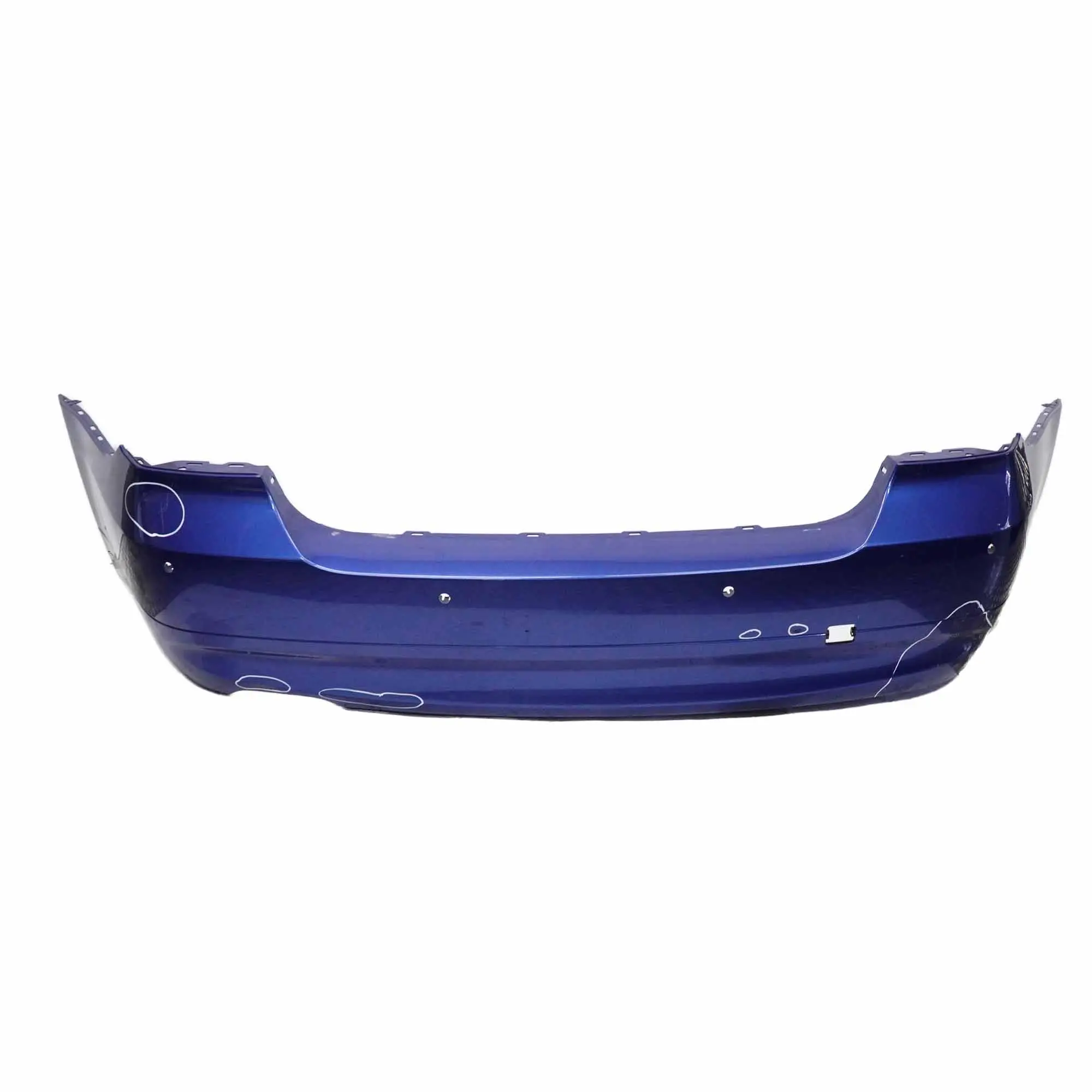 Bumper Rear BMW E90 LCI Lift Trim Panel PDC Le Mans Blue Metallic - 381