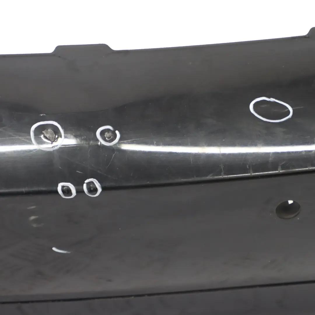 BMW E90 LCI Rear Bumper Trim Panel PDC Schwarz 2 Black - 668