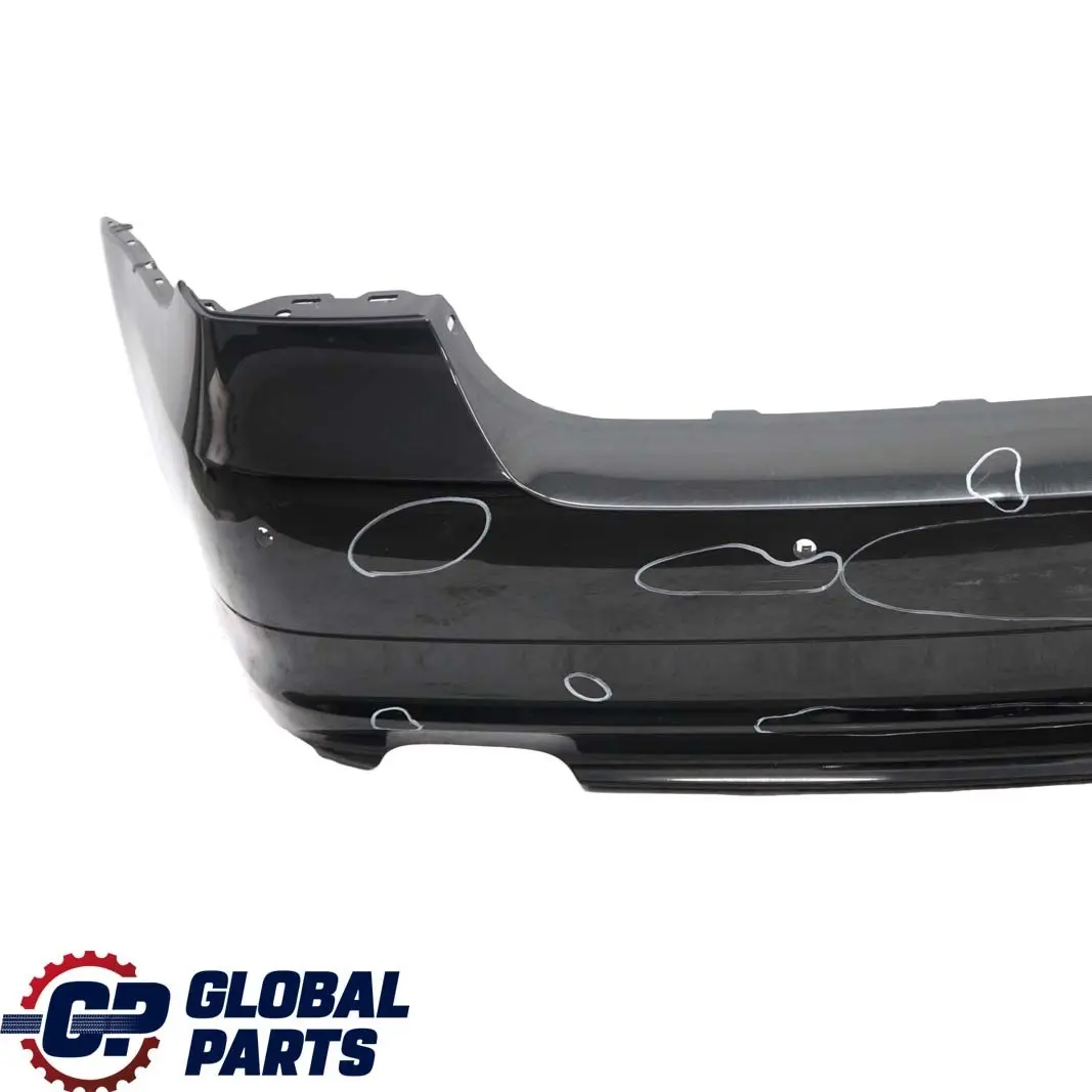 BMW 3 Series E90 LCi 3 Lift Rear Bumper Trim Panel PDC Schwarz 2 Black - 668