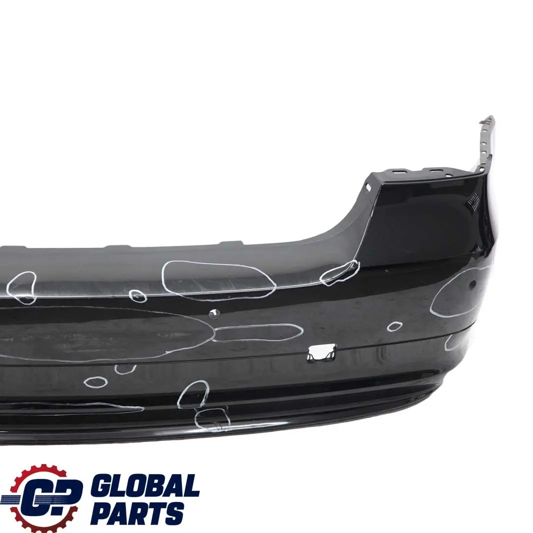 BMW 3 Series E90 LCi 3 Lift Rear Bumper Trim Panel PDC Schwarz 2 Black - 668