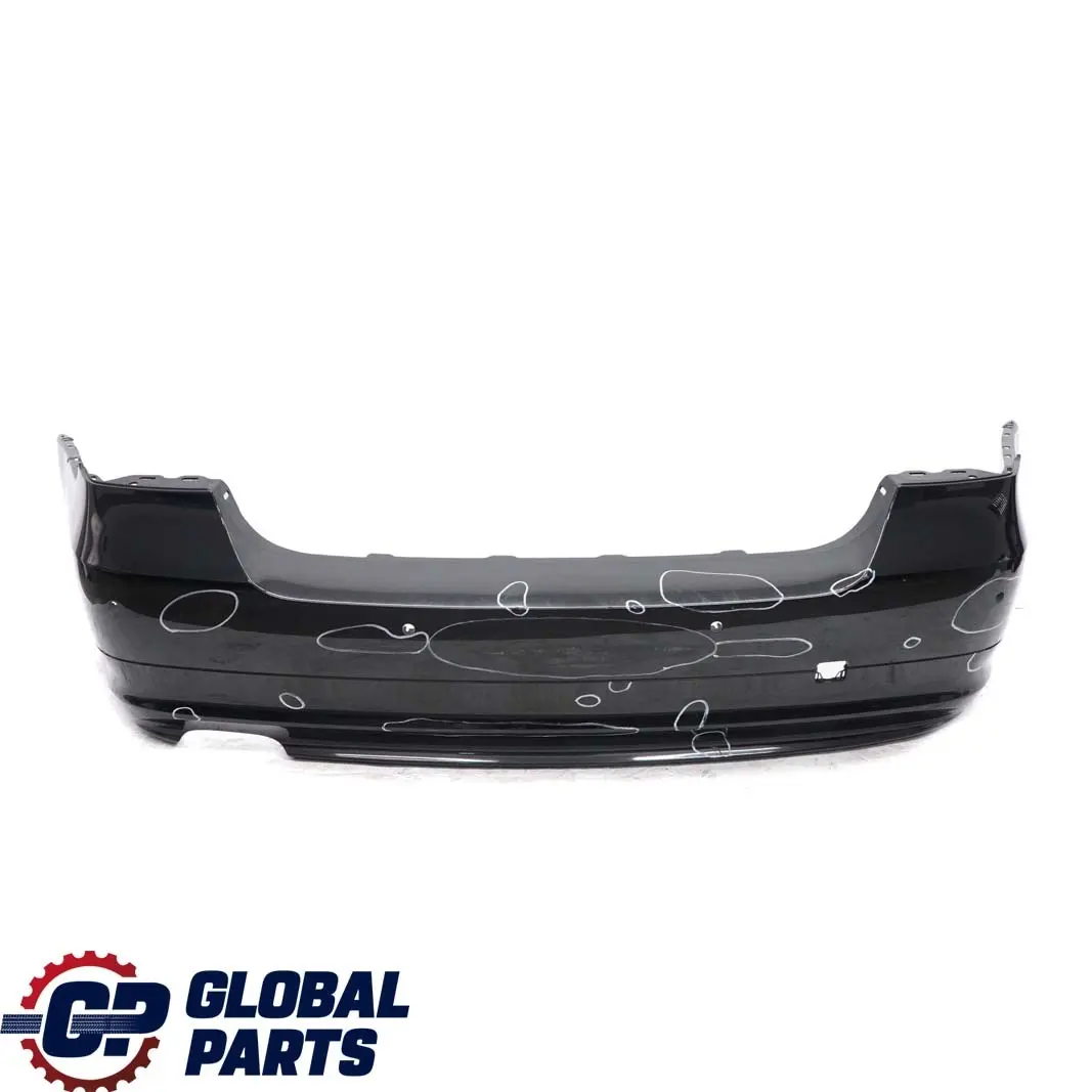 BMW 3 Series E90 LCi 3 Lift Rear Bumper Trim Panel PDC Schwarz 2 Black - 668