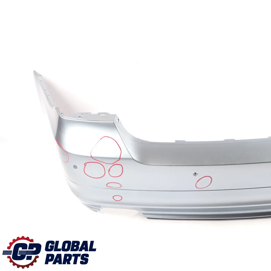 BMW 3 Series 1 E90 LCI Lift Rear Bumper Trim Panel PDC Bluewater Blue Water 896