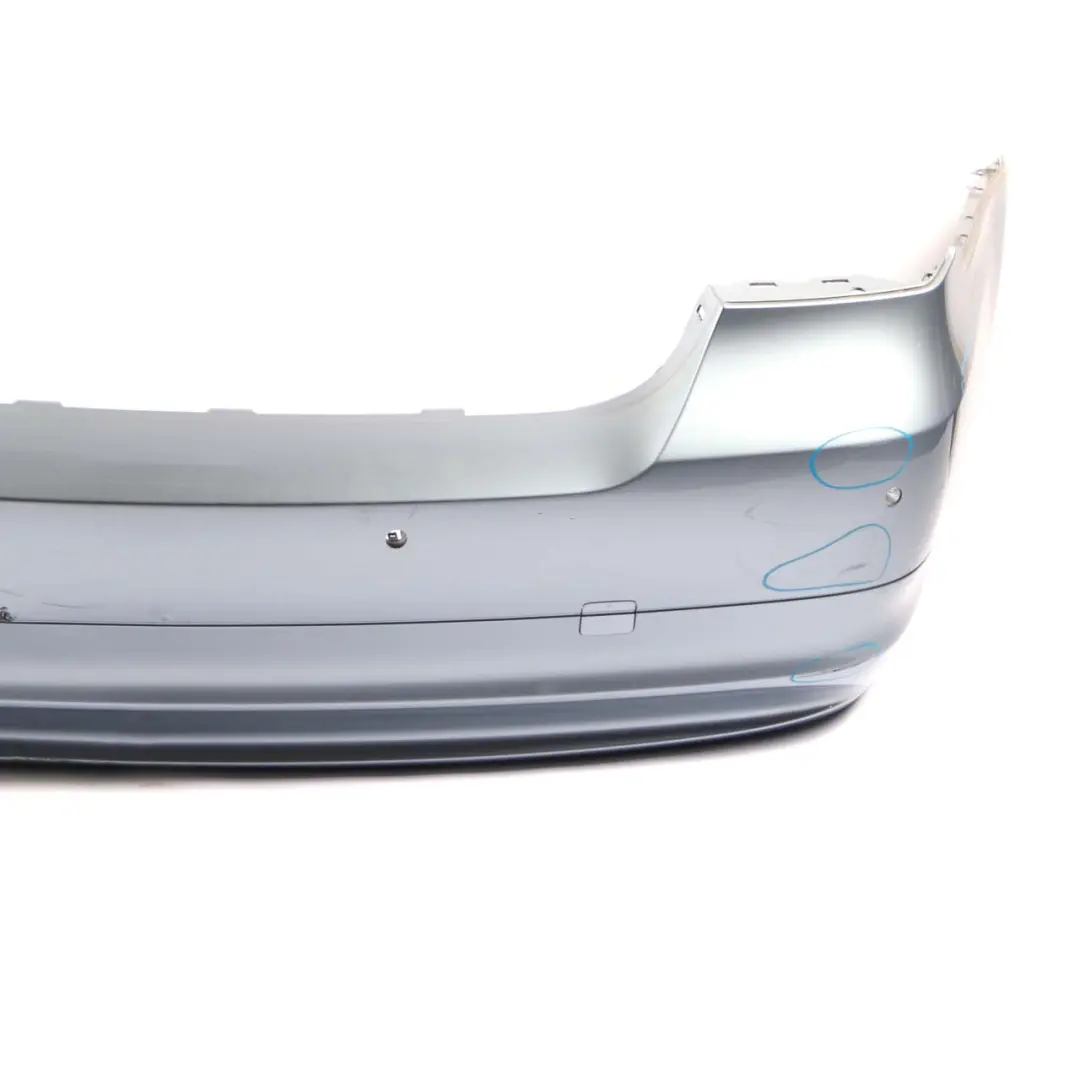 BMW 3 E90 LCI Lift Rear Bumper Trim Panel PDC Bluewater Blue Water Metallic 896