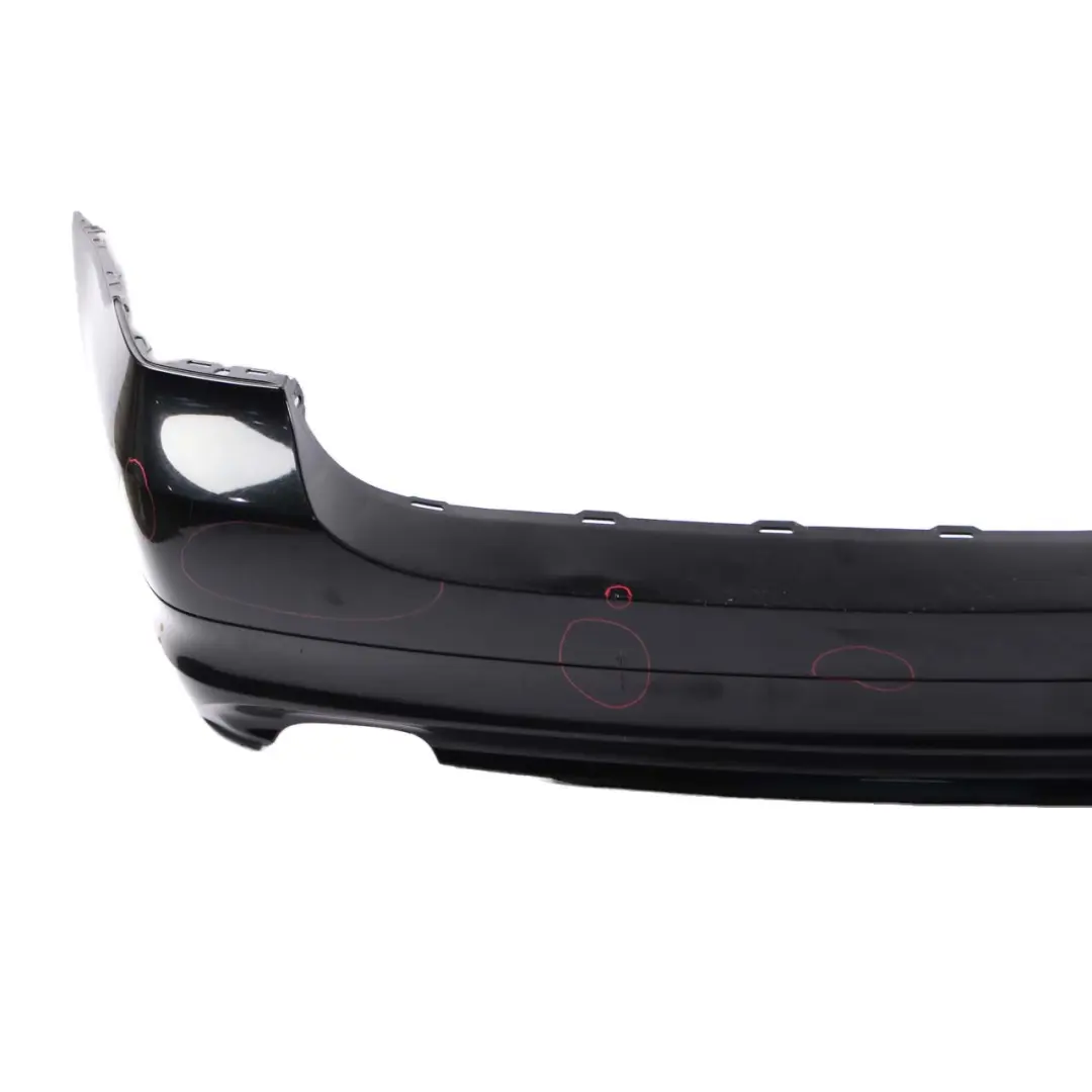 BMW 3 E91 LCI Touring Rear Bumper Trim Panel Schwarz 2 Black - 668