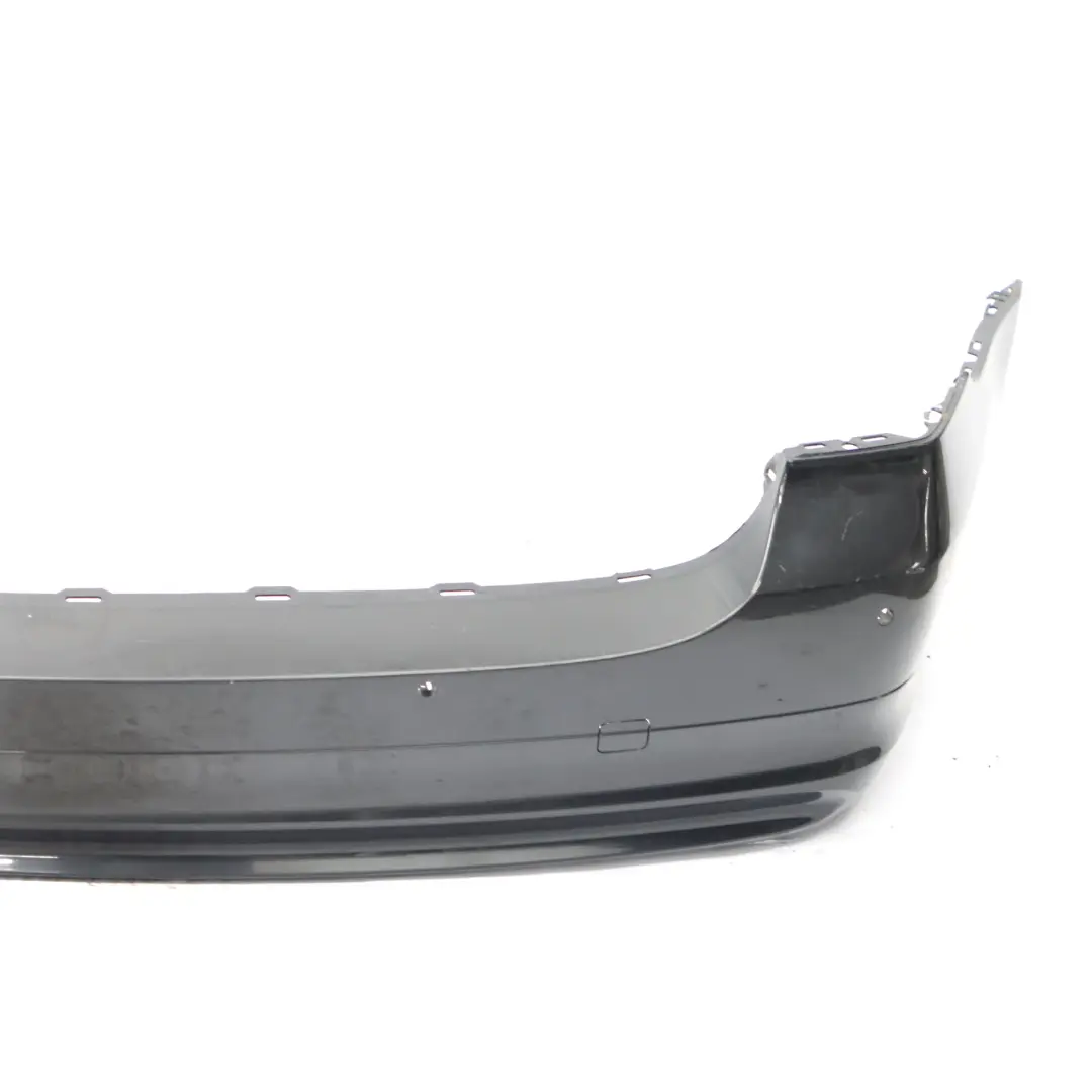 BMW E91 LCI Touring Rear Bumper Trim Panel Black Sapphire Metallic - 475