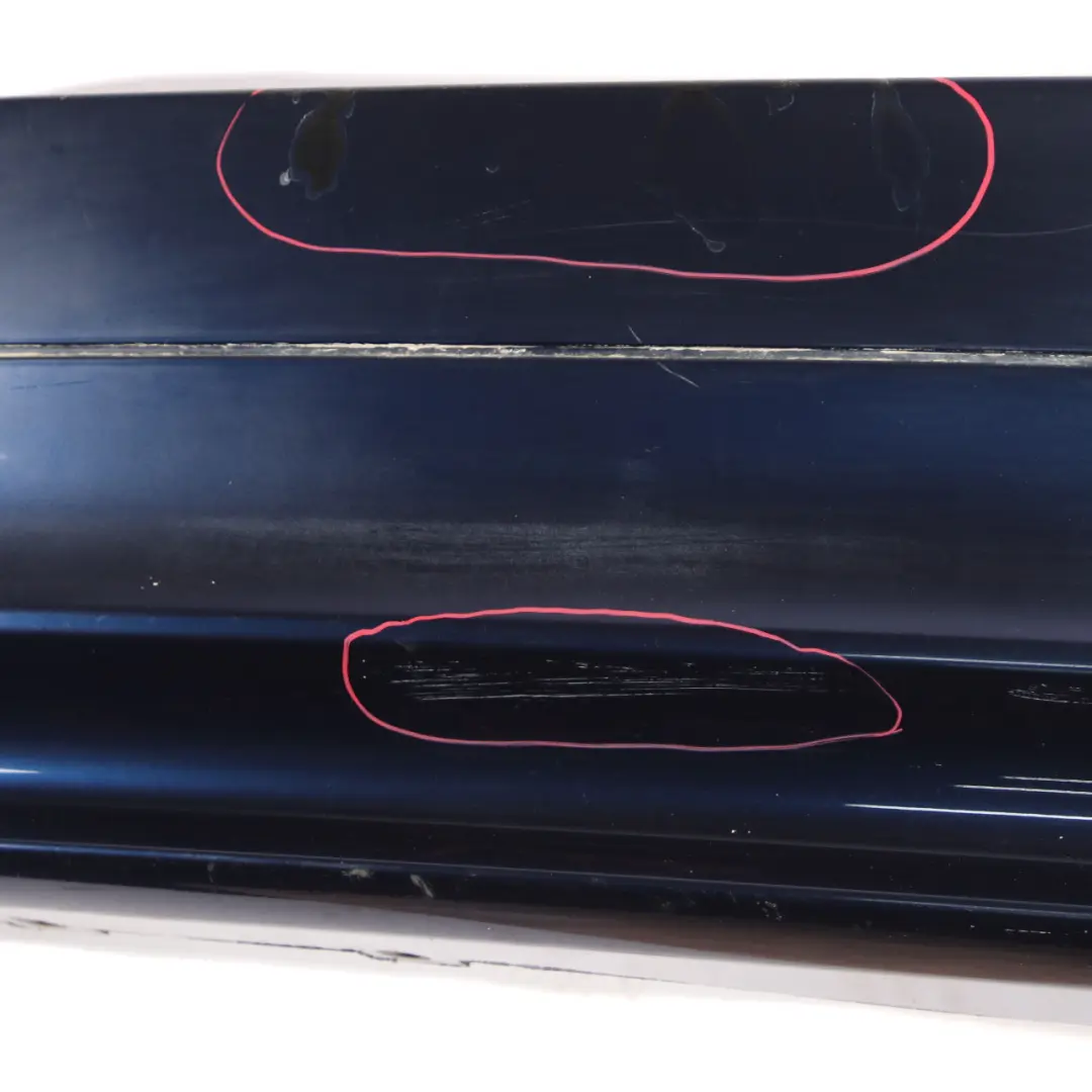 BMW E91 LCI Bumper Rear Touring Trim Panel Tiefseeblau Deep Sea Blue - A76