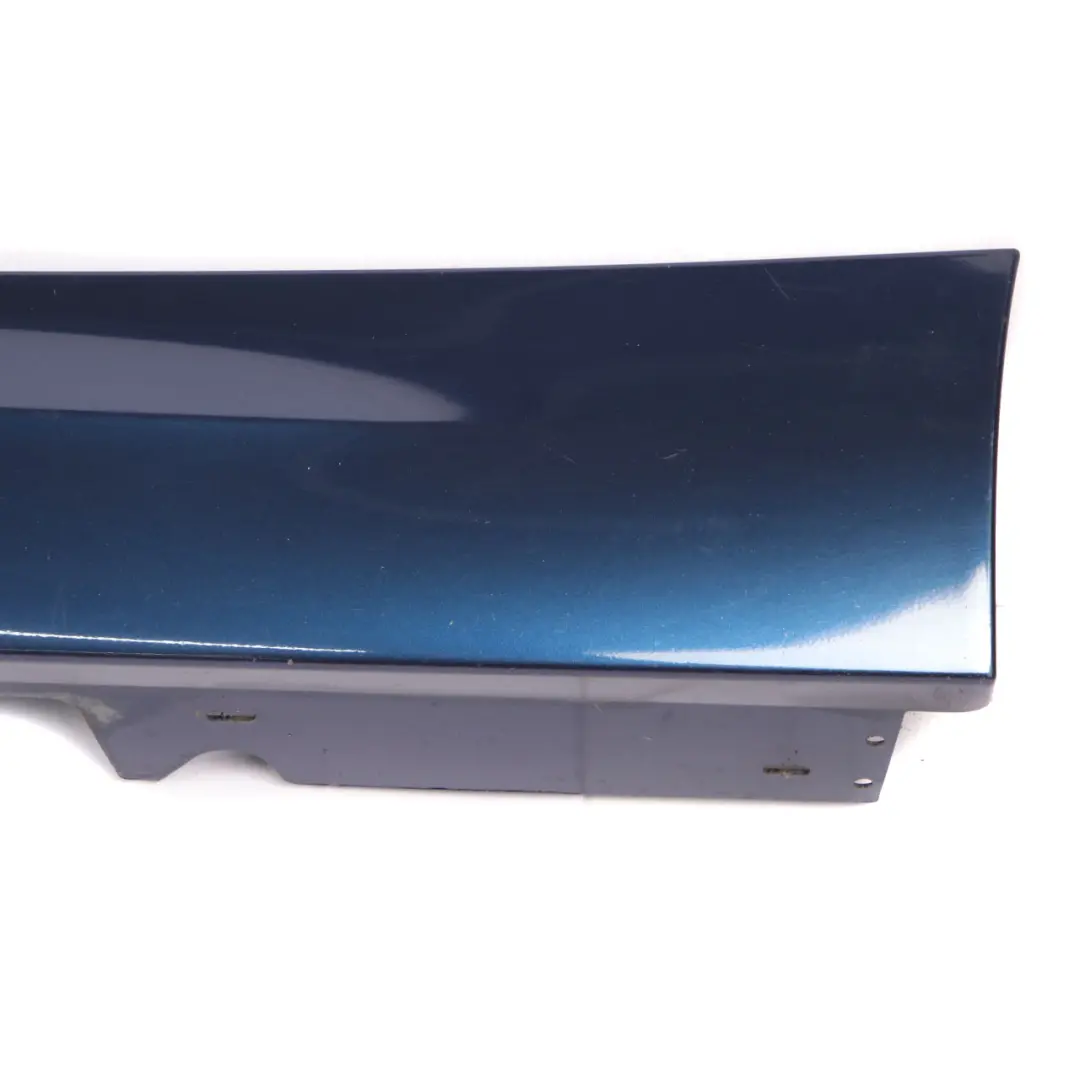 Side Skirt BMW E90 LCI Sill Strip Left N/S Trim Panel E91 Tiefseeblau Blue - A76