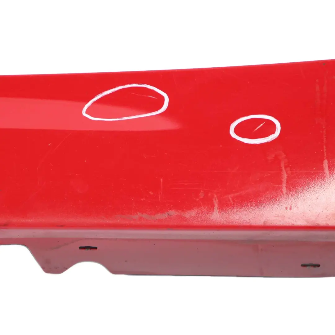 BMW 3 E90 E91 LCI Left N/S Cover Sill Strip Side Skirt Karmesinrot Red - A61