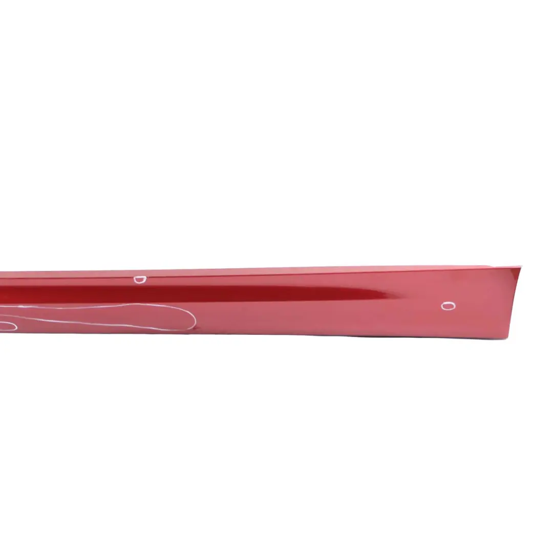 BMW 3 E90 E91 LCI Cover Sill Strip Side Skirt Left N/S Vermilionrot Red - A82