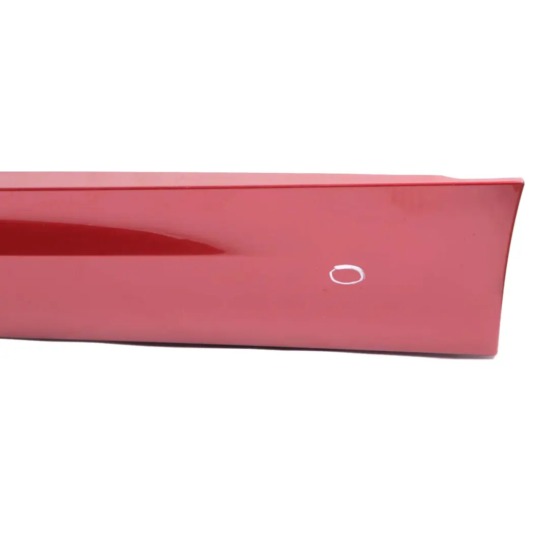 BMW 3 E90 E91 LCI Cover Sill Strip Side Skirt Left N/S Vermilionrot Red - A82